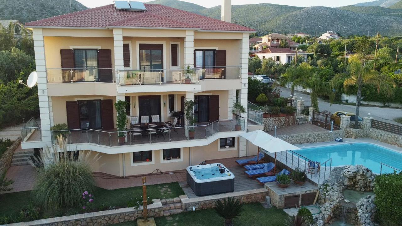Villa Omega Kefalonia Karavádhos Dış mekan fotoğraf